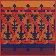 Images D'Orient Trivet Vagabonde Crochet Velours Silicone 18x18cm 7x7inches TSE-182171