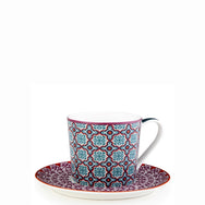 Teacup & Saucer Vagabonde - Set of 4
