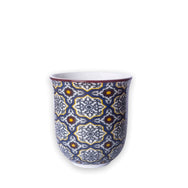 Tin Box with 2 Coffee Cups Porcelain Vagabonde - 90 ml