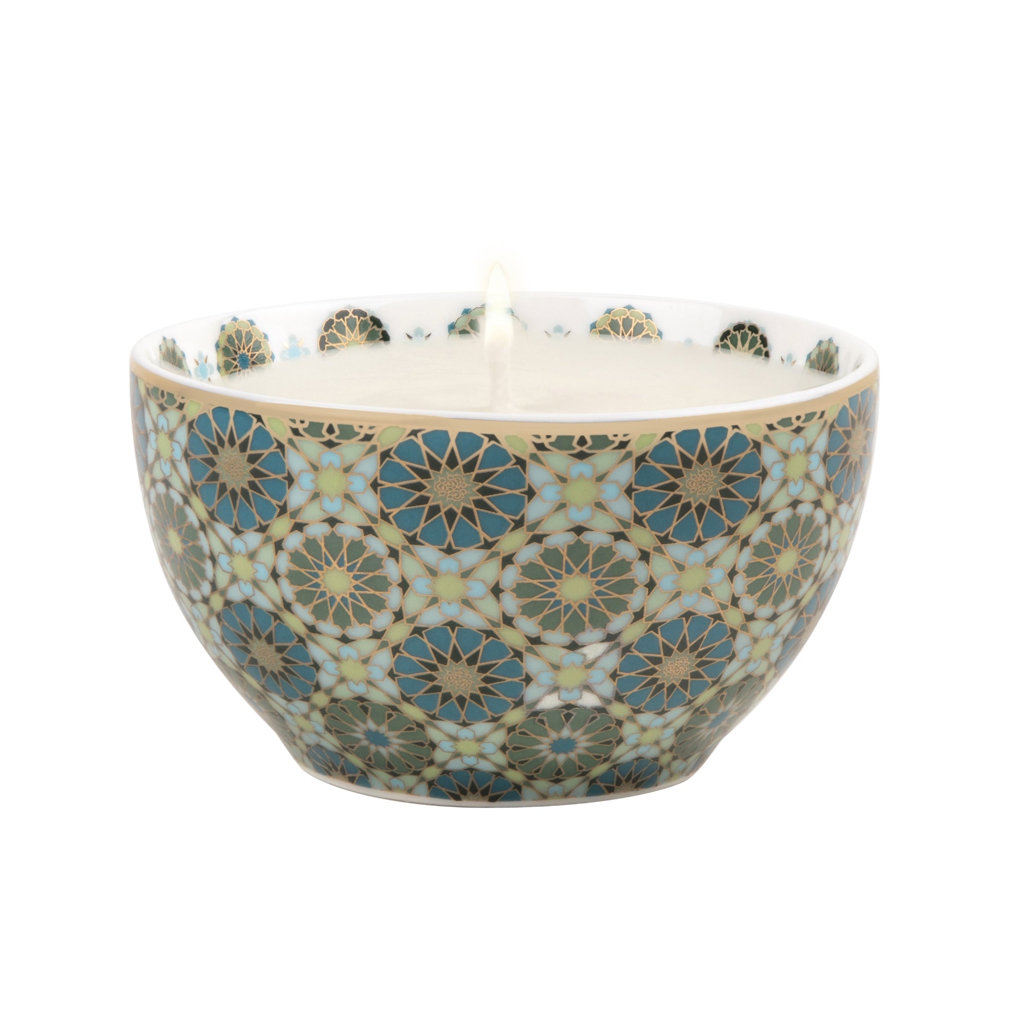 Images D'Orient candle Bowl andalusia gold jasmine scent BOU-950231J